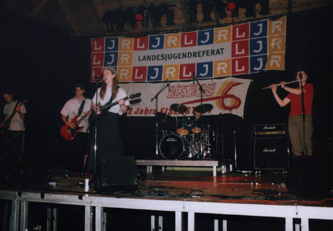 Der Bandwettbewerb 2001 in der Cselley-Mühle Oslip,